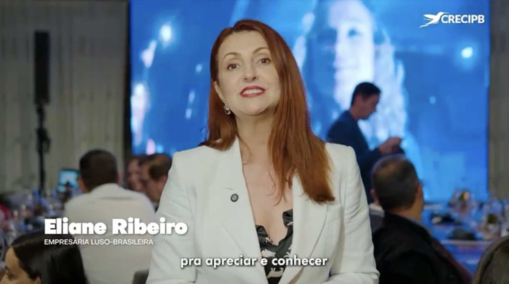 Eliane Ribeiro foi oradora convidada no Brasil, num evento promovido pelo CRECI e Peixoto Advocacia, sobre viver e investir em Portugal.