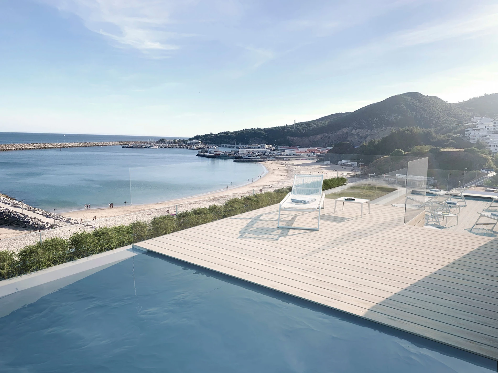 Iniciou-se a obra do Edition Prestige, em primeira linha de mar, em Sesimbra
