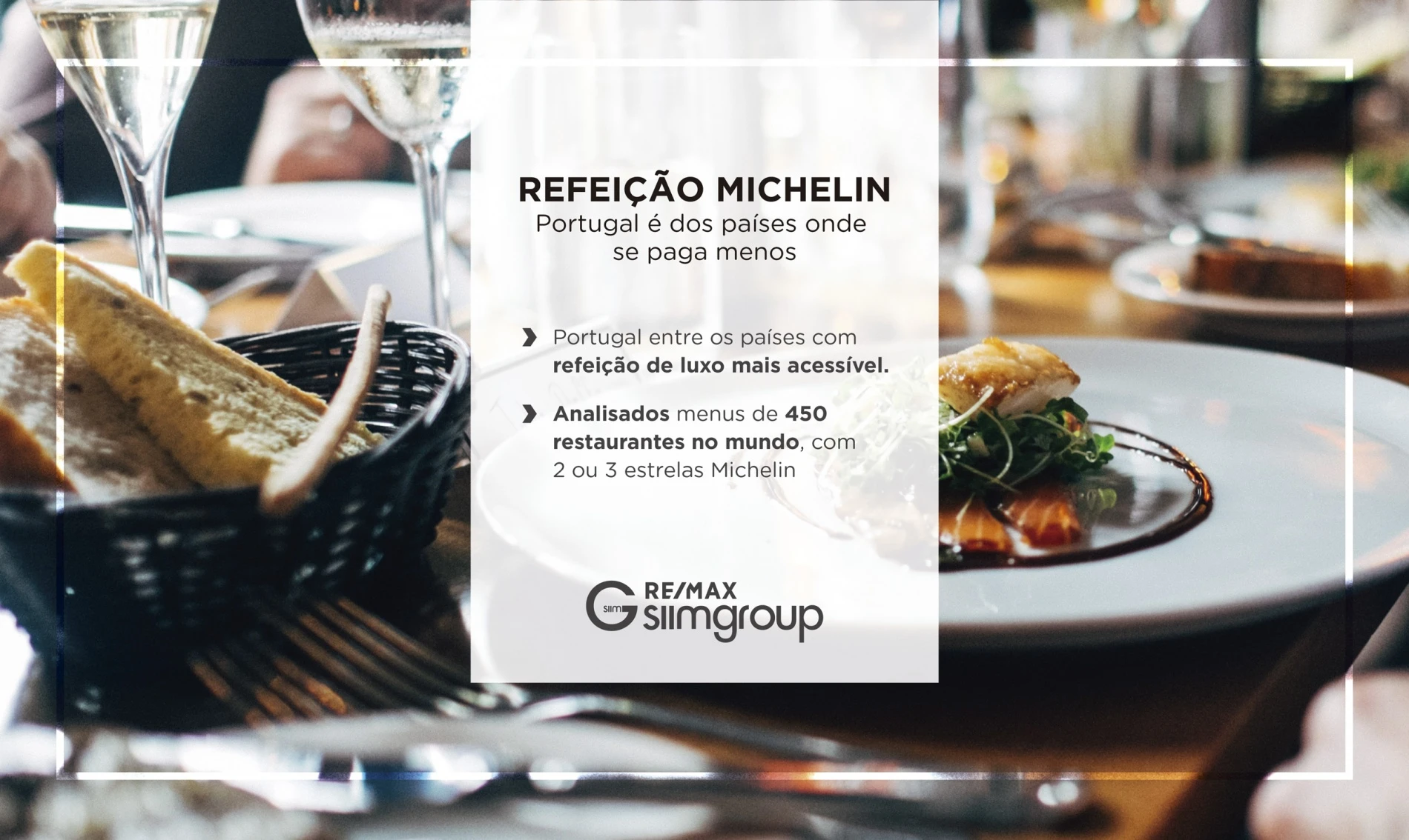 Refeição Michelin em Portugal