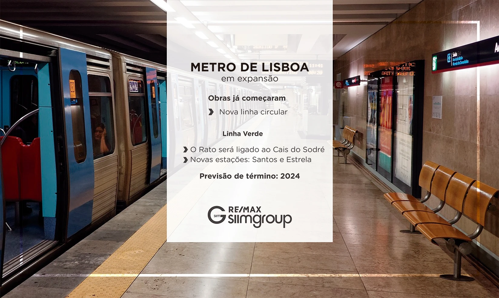 Já começaram as obras de expansão do Metro de Lisboa
