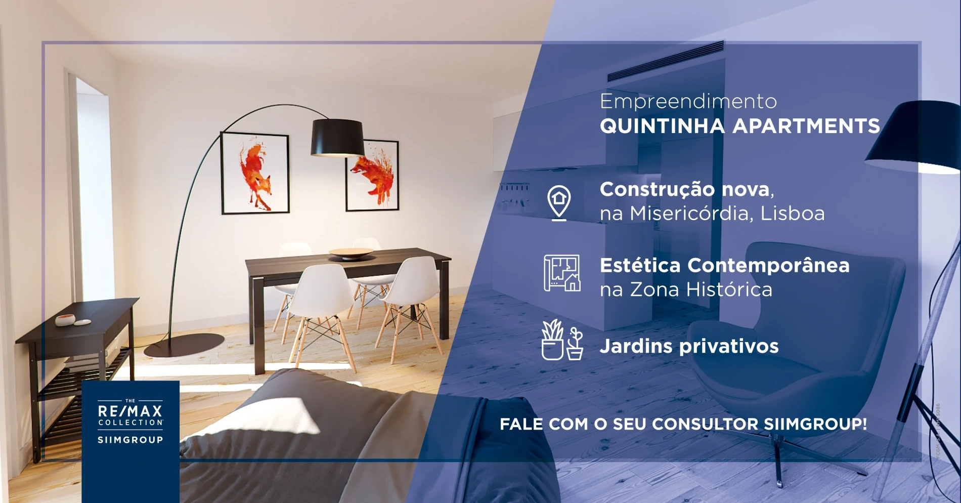 Empreendimento Quintinha Apartments com 9 apartamentos na zona histórica de Lisboa
