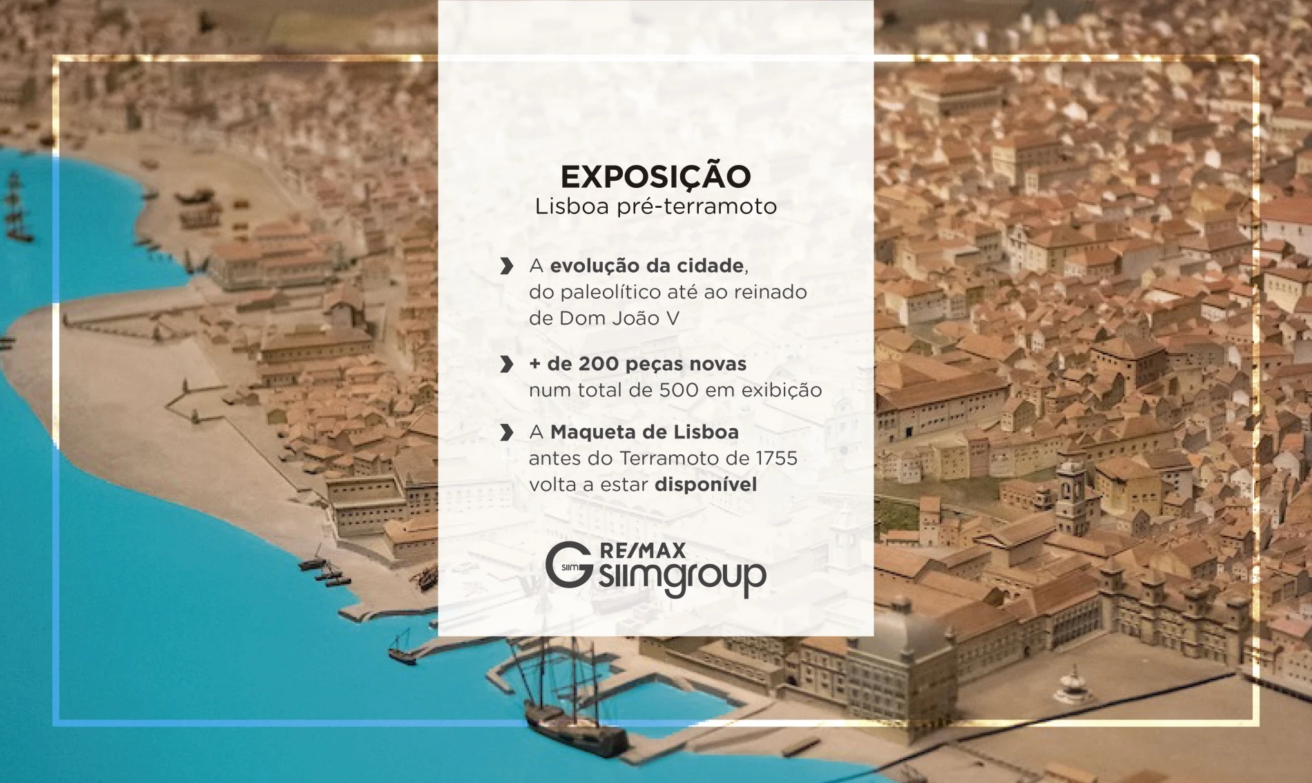 Exposição: Lisboa pré-terramoto