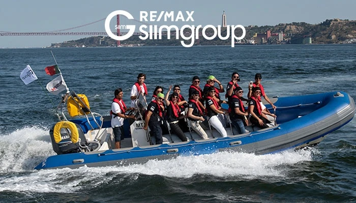 Lisboa vista do Tejo : Siimgroup dá a conhecer às suas equipas uma nova perspetiva da Capital Portuguesa