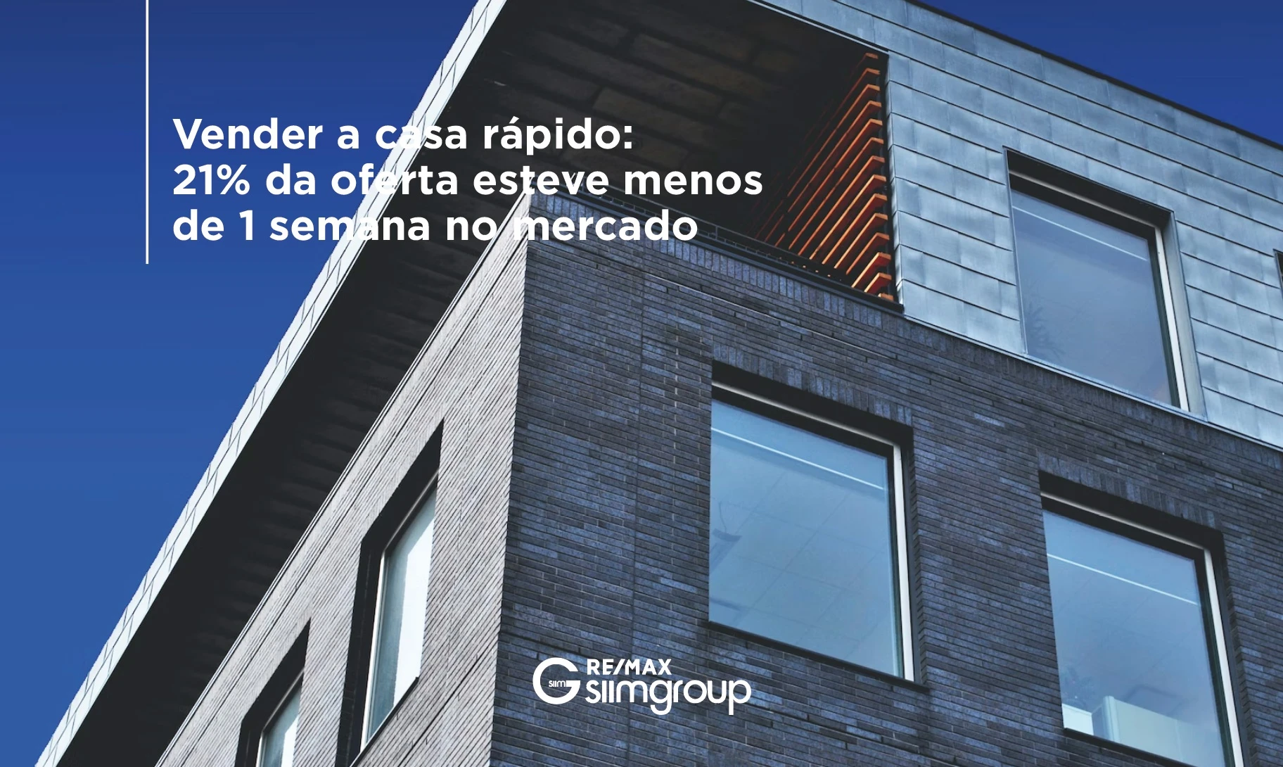 Vendas expresso: 21% das casas fica menos de 7 dias no mercado