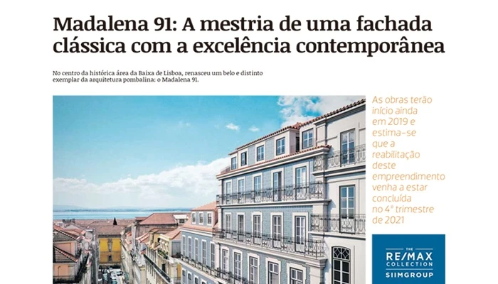 Madalena 91: A mestria de uma fachada clássica com a excelência contemporânea