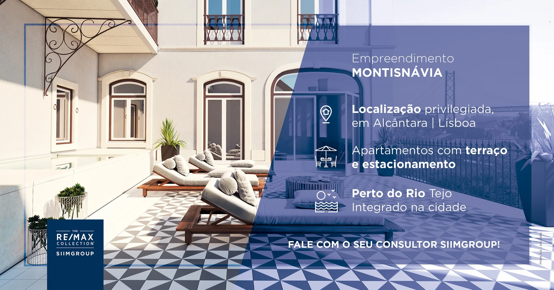Empreendimento Montisnávia em Alcântara, Lisboa 