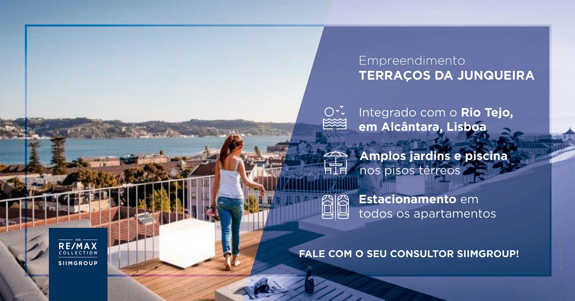 Empreendimento Terraços da Junqueira em Alcântara, com tipologias entre o T0 e o T3 duplex
