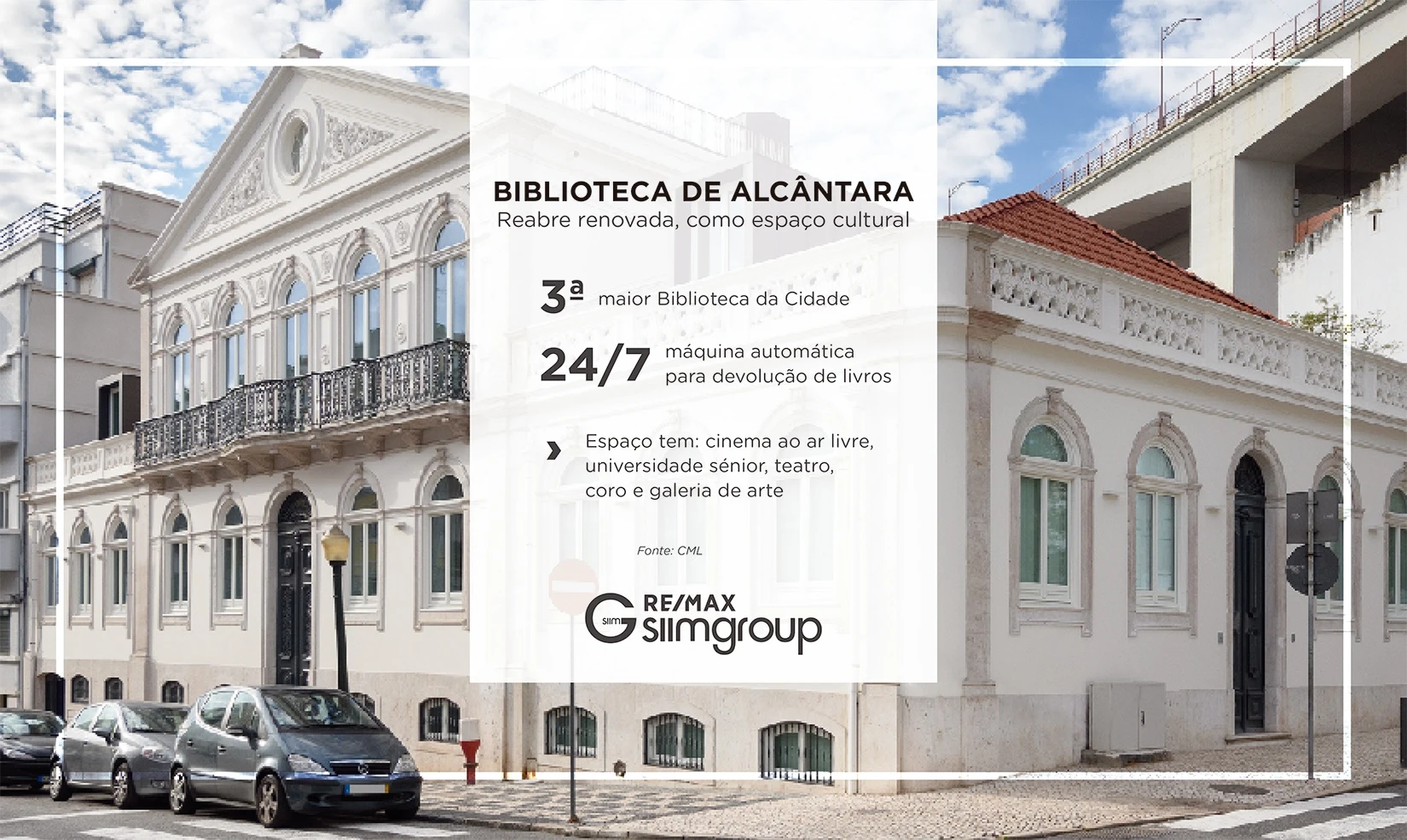 Reabre Biblioteca de Alcântara renovada, agora como espaço cultural