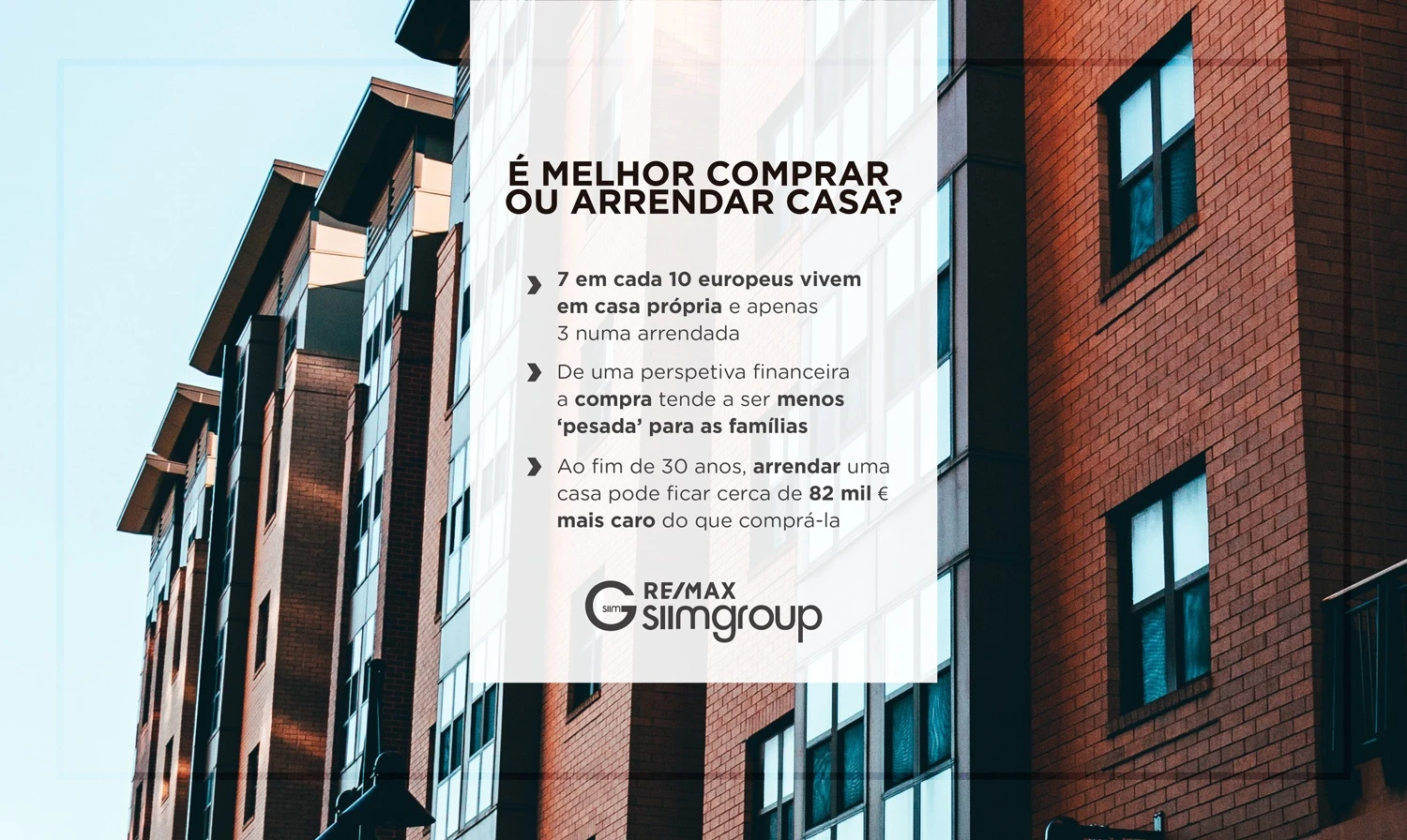 É melhor comprar ou arrendar casa?