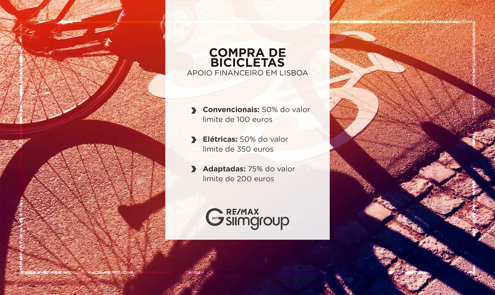 Compra de bicicletas com apoio financeiro em Lisboa
