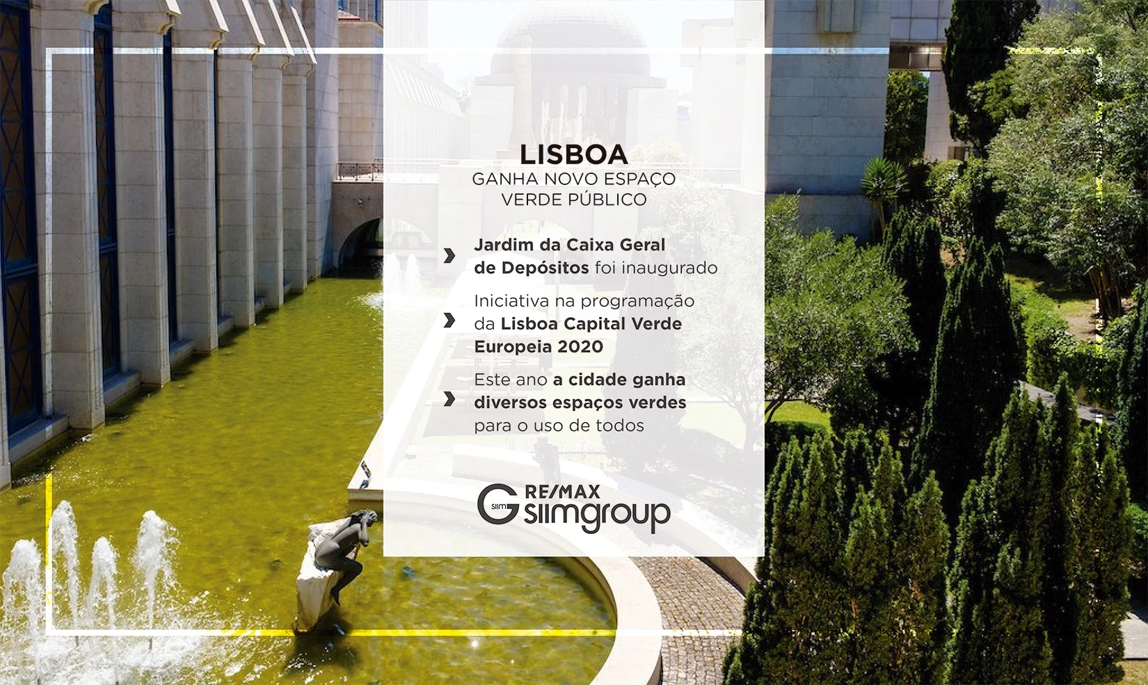 Lisboa ganha novo espaço verde público