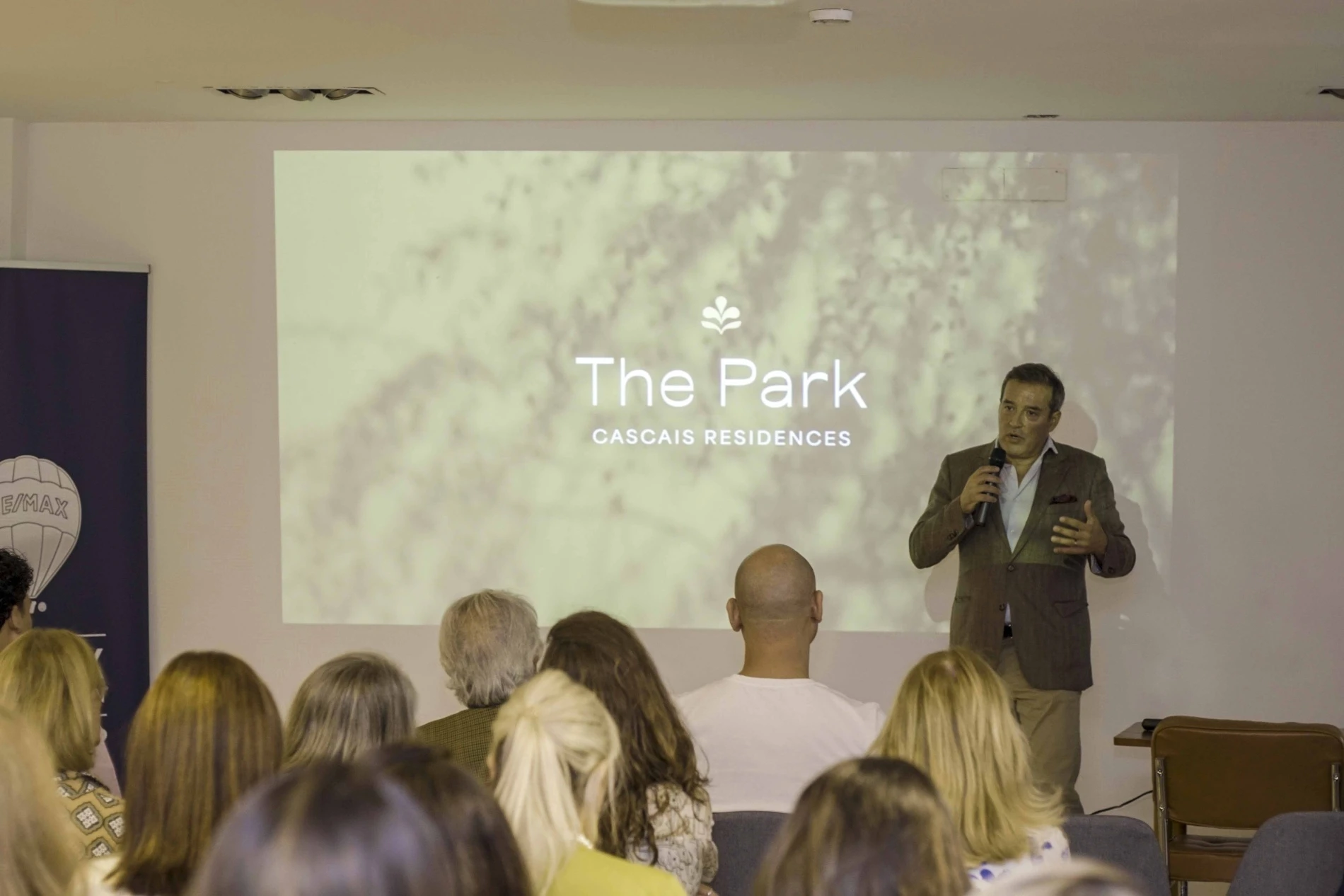 Evento de apresentação The Park