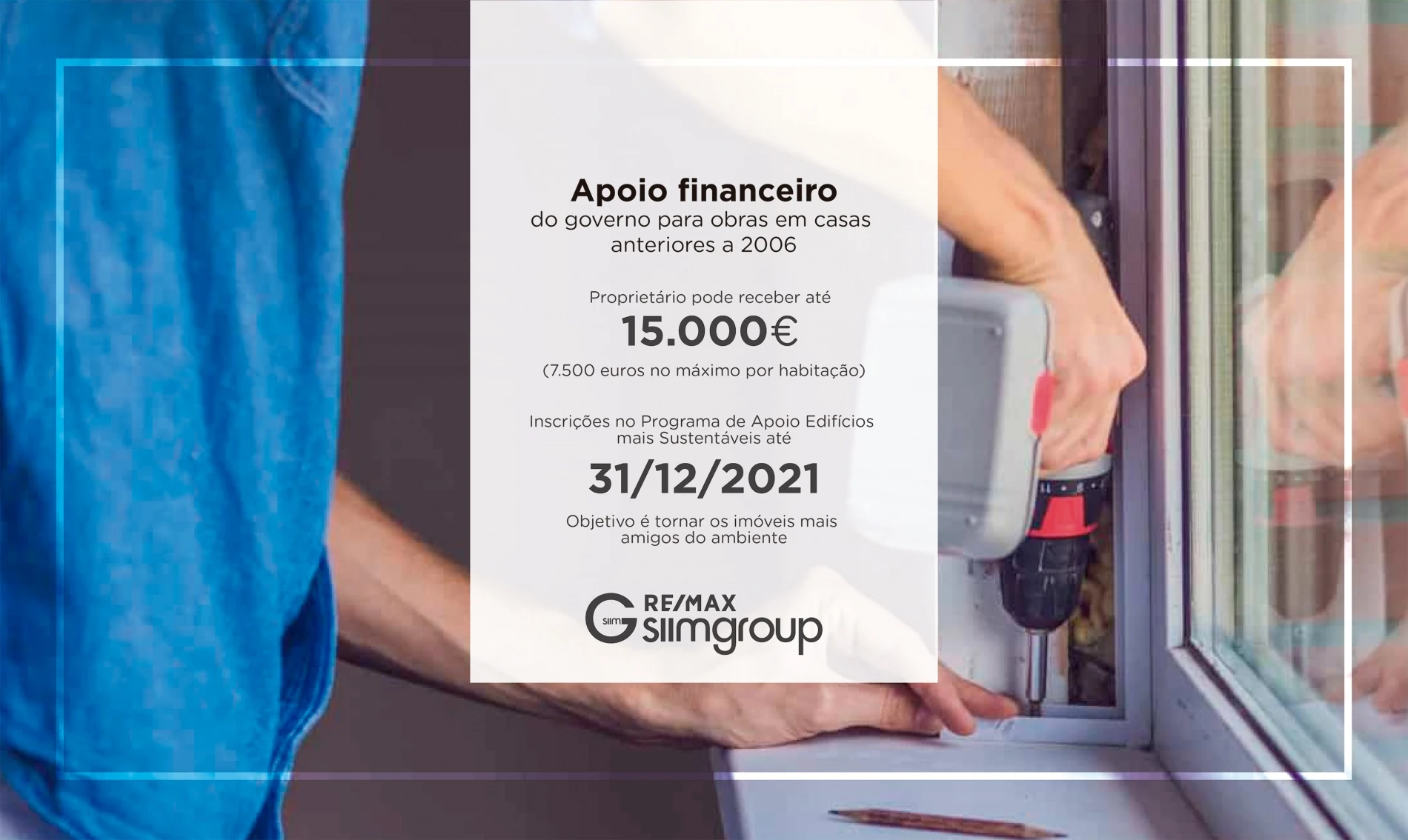 Governo dá apoio financeiro para obras em casas anteriores a 2006